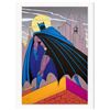 Image 1 : Bob Kane (1915-1998) "Batman Over Gotham" Limited Edition Lithograph on Paper