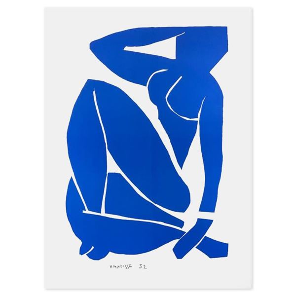 Henri Matisse (1869-1954)  Nu Bleu III  Limited Edition Lithograph on Paper