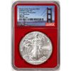 Image 1 : 2020(S) $1 American Silver Eagle Coin NGC MS70 Early Releases San Francisco Red Core