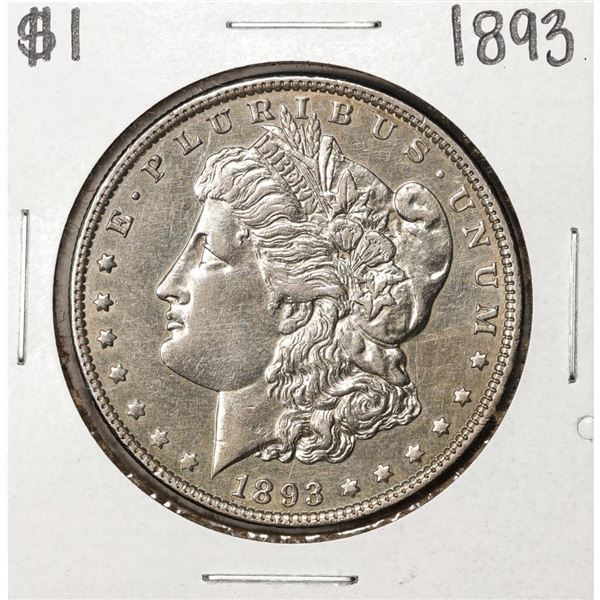 1893 $1 Morgan Silver Dollar Coin