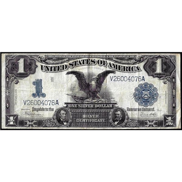 1899 $1 Black Eagle Silver Certificate