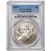 Image 1 : 2009-P $1 Louis Braille Commemorative Silver Dollar Coin PCGS MS69