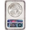 Image 2 : 2016 $1 American Silver Eagle Coin NGC MS70 FDOI Mercanti Signature 30th Anniversary