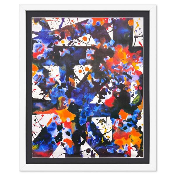 Sam Francis (1923-1994) "Paintings and Drawings" Poster on Paper