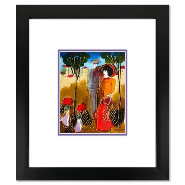 Moshe Leider Original Mixed Media on Paper