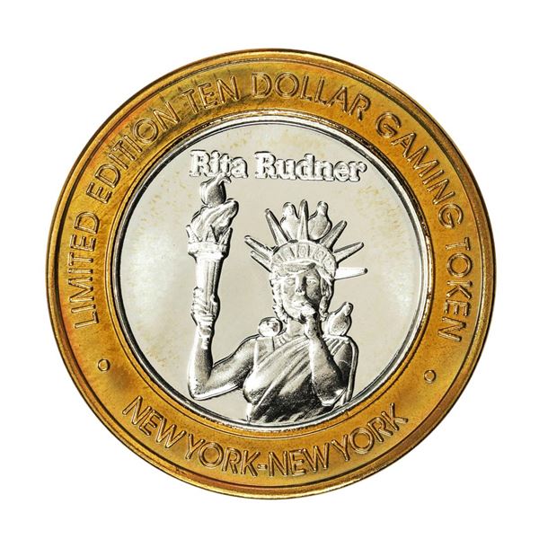 .999 Silver New York New York Hotel & Casino $10 Casino Limited Edition Gaming Token