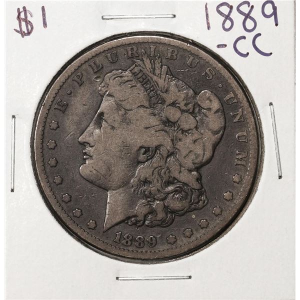 1889-CC $1 Morgan Silver Dollar Coin