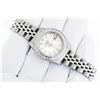 Image 3 : Rolex Ladies Stainless Steel Silver Index Diamond Oyster Perpetual Wristwatch