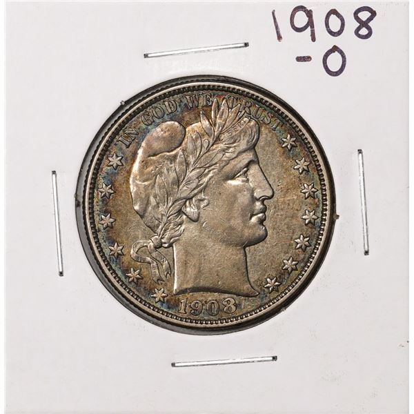 1908-O Barber Half Dollar Coin Great Color