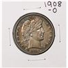Image 1 : 1908-O Barber Half Dollar Coin Great Color