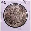 Image 1 : 1927 $1 Peace Silver Dollar Coin