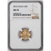 Image 1 : 2016 $5 American Gold Eagle Coin NGC MS70