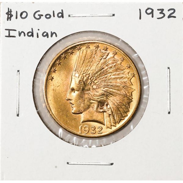 1932 $10 Indian Head Eagle Gold Coin