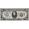 Image 1 : 1934A $20 Hawaii WWII Emergency Issue Federal Reserve Note