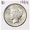 Image 1 : 1934 $1 Peace Silver Dollar Coin