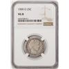 Image 1 : 1909-O Barber Quarter Coin NGC VG8