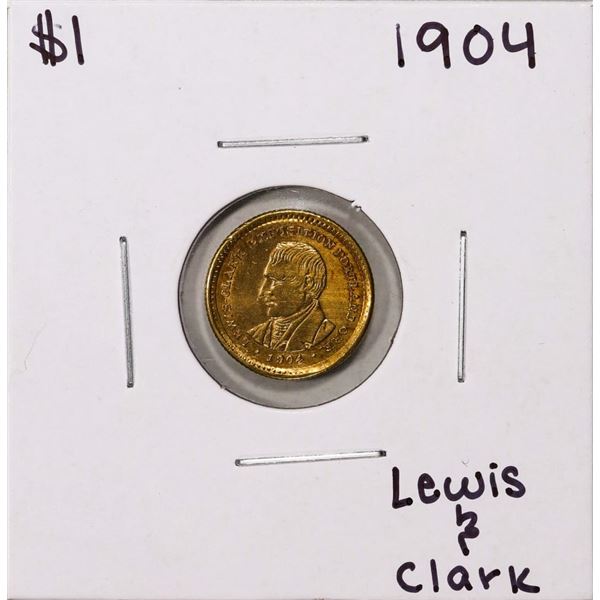 1904 $1 Lewis and Clark Commemorative Gold Dollar Coin