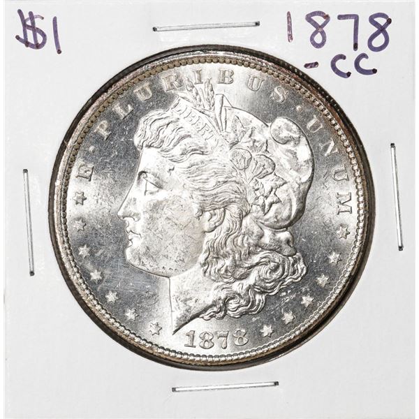 1878-CC $1 Morgan Silver Dollar Coin