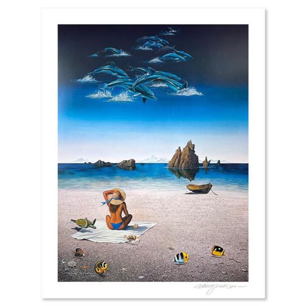 Robert Lyn Nelson "Summer Illusions" Limited Edition Mixedmedia on Paper