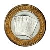 Image 2 : .999 Silver Four Queens Casino Hotel Las Vegas, NV $10 Limited Edition Gaming Token