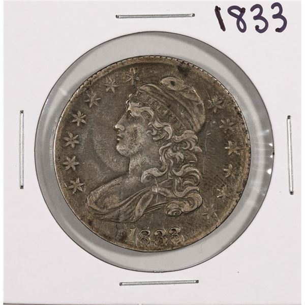 1833 Capped Bust Half Dollar Coin