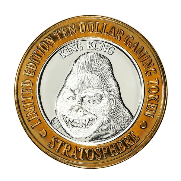 .999 Silver Stratosphere Las Vegas, Nevada $10 Casino Limited Edition Gaming Token