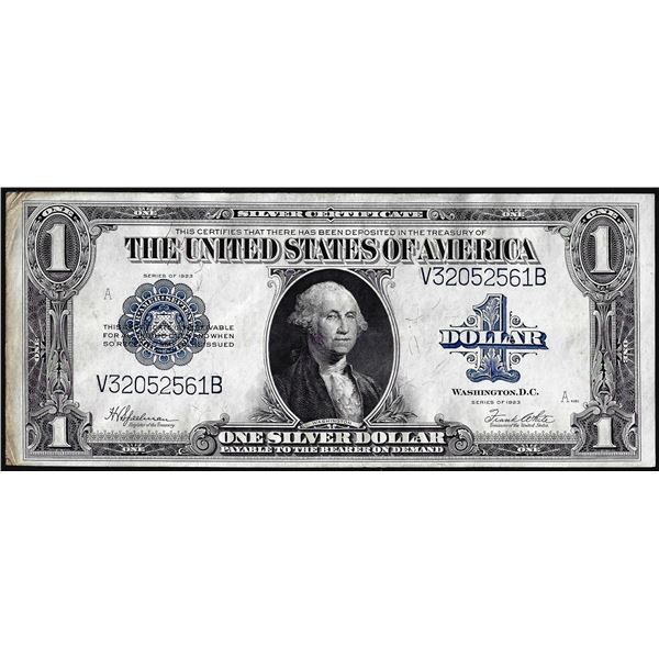 1923 $1 Silver Certificate Note