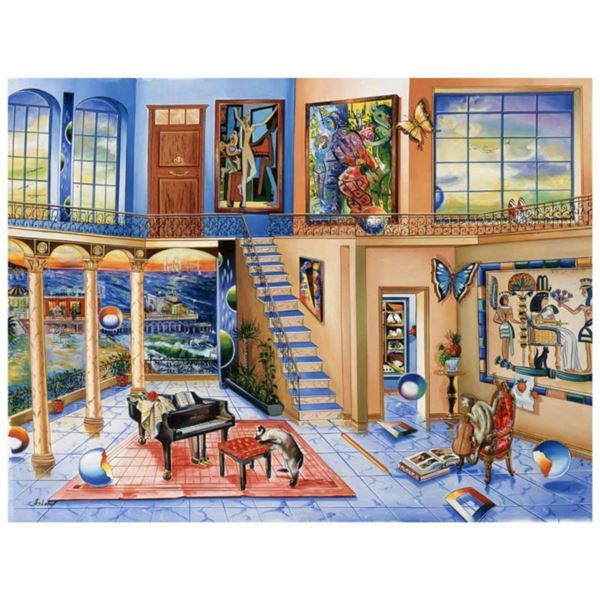 Alexander Astahov "Old Eygpt" Limited Edition Giclee on Canvas