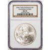 Image 1 : 2006-P $1 Ben Franklin Founding Father Silver Dollar Coin NGC MS70