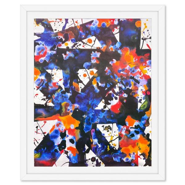 Sam Francis (1923-1994) "Paintings and Drawings" Poster on Paper