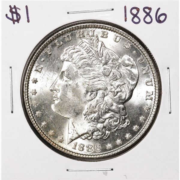1886 $1 Morgan Silver Dollar Coin