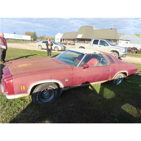 1974 Chevy Malibu Laguna 2 Door Automatic Transmission 350L 80,000 KMS Showing - Complete ,