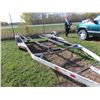 Image 3 : Bumper Hitch Boat Trailer for 18' Boat with 15'' Rubber -No TOD