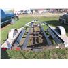 Image 5 : Bumper Hitch Boat Trailer for 18' Boat with 15'' Rubber -No TOD