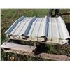 Image 3 : Pallet Lot of Diamond Rib Ridge Cap Sheet Metal 29 1/2'' x 36''