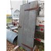 Image 1 : All Steel Warehouse Door with Hinge and Latch 36'' x 83''