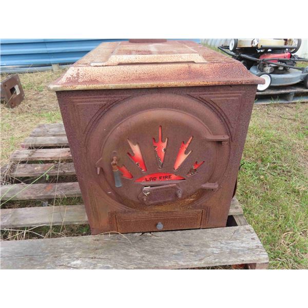 Cast Wood Burning Stove 