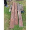 Image 1 : 3 Steel Plates ; 7/16'' x 8'' x 8' , 7/16'' x 8 1/2'' x 8' , 9/16'' x 9'' x 9' 