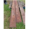 Image 3 : 3 Steel Plates ; 7/16'' x 8'' x 8' , 7/16'' x 8 1/2'' x 8' , 9/16'' x 9'' x 9' 