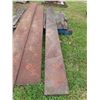 Image 4 : 3 Steel Plates ; 7/16'' x 8'' x 8' , 7/16'' x 8 1/2'' x 8' , 9/16'' x 9'' x 9' 