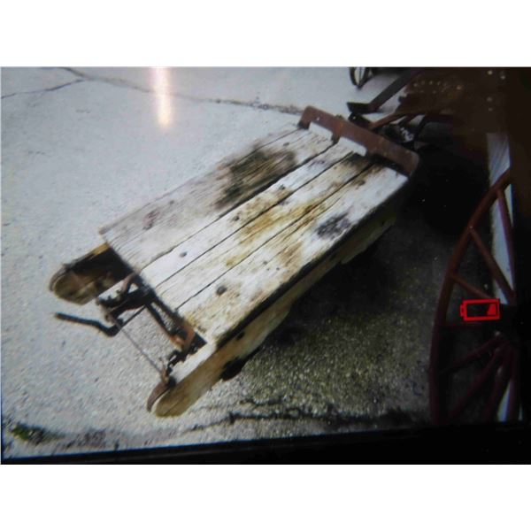 Antique Warehouse Platform Scale