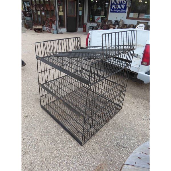 Metal Stacking Store Shelving