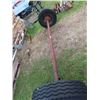 Image 1 : House Trailer Axle with Rims and 7-14.5 Tires , No Breaks 