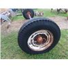 Image 2 : House Trailer Axle with Rims and 7-14.5 Tires , No Breaks 