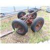 Image 2 : Farm Wagon , Needs Wood with 6.00-16 Tires