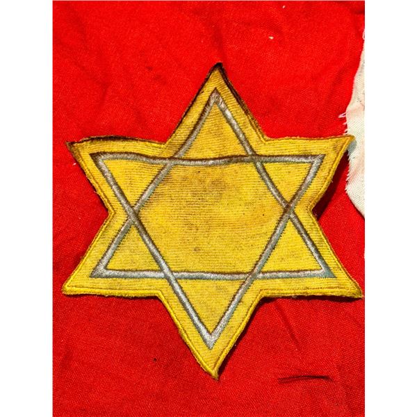 WW2 GERMAN CONCENTRATION CAMP STAR OF DAVID