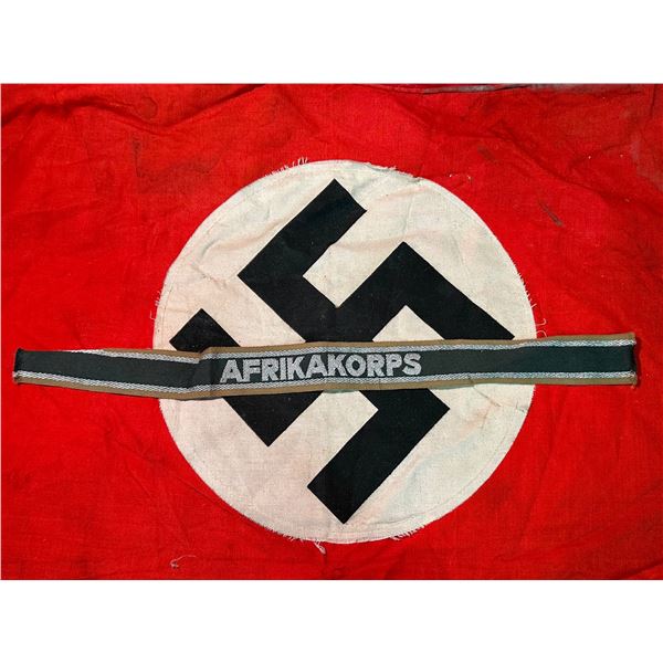 RARE WW2 GERMAN AFRIKA KORPS CUFF TITLE