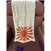 Image 2 : RARE WW2 JAPANESE RISING SUN SILK BUILDING BANNER FLAG
