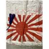 Image 3 : RARE WW2 JAPANESE RISING SUN SILK BUILDING BANNER FLAG