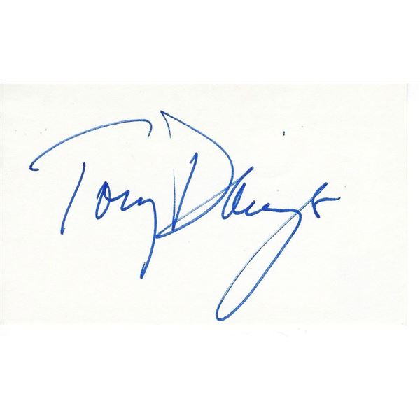 Tony Danza original signature